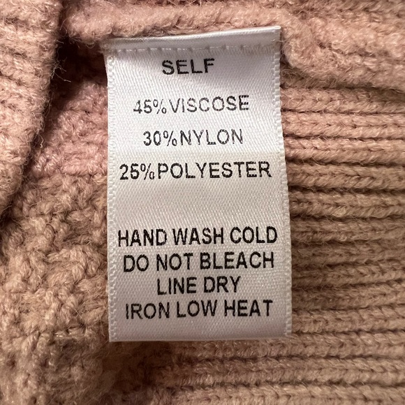 Fashion Nova Blush Pink Knit Sweater - Picture 8 of 9